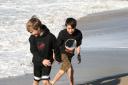 Kent and Jensen in surf