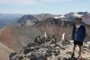 Kent on Mt. Dana, looking south