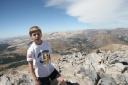 Kent on Mt. Dana, looking north