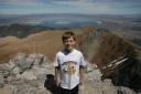 Kent on Mt. Dana, looking west towards Mono Lake
