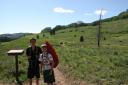 Kent and Jensen at the Navajo Lake trail head