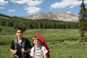 Kent and Jensen at the Navajo Lake trail head