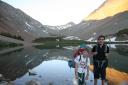 Kent and Jensen at
          Lake