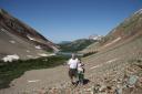 Malcolm and Kent above Lake Navajo