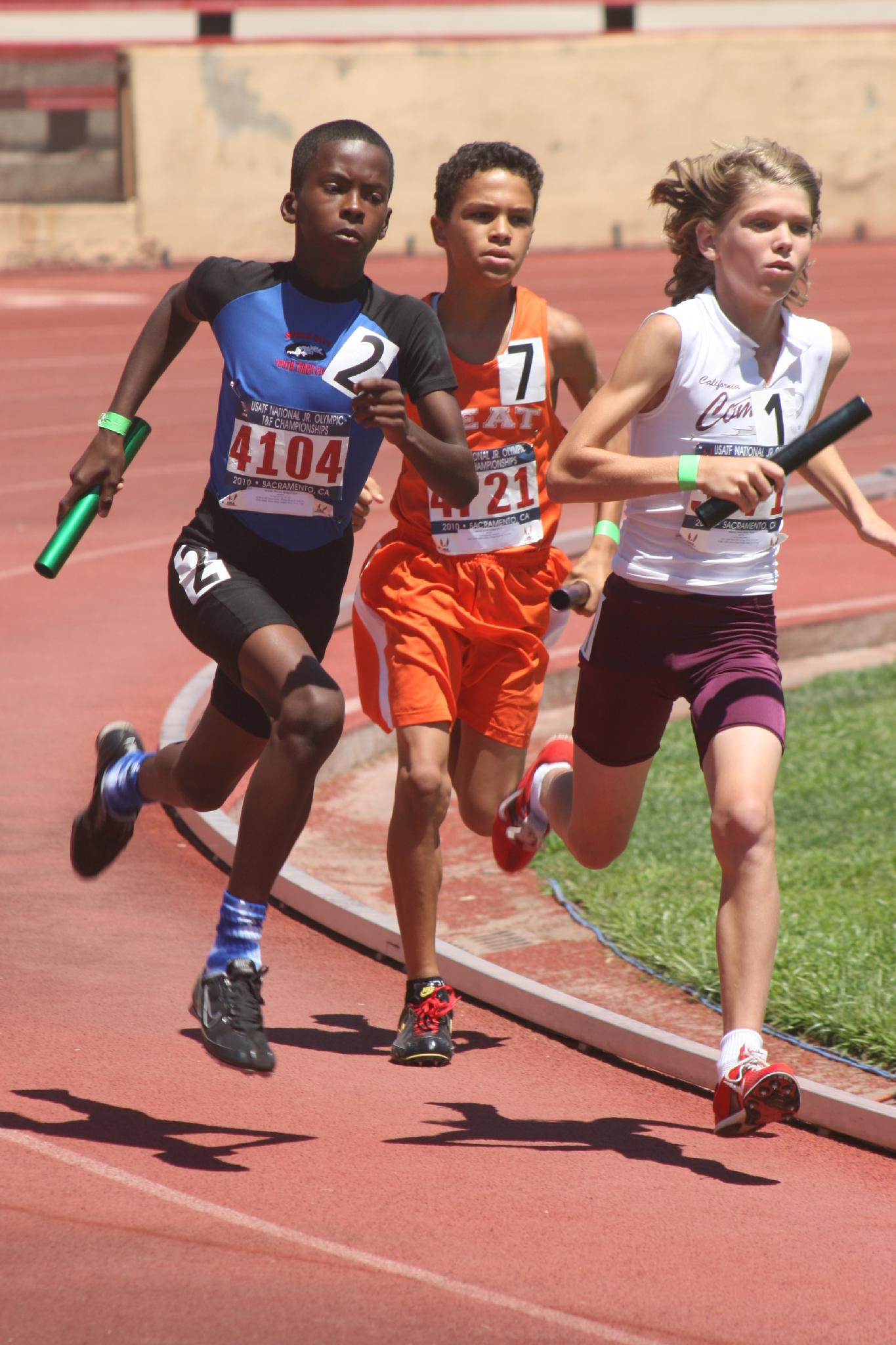 National Junior Olympics 4x800m Relays July 28, 2010 Sacramento, CA